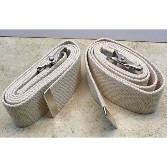 Primo Heavy-Duty Gait Transfer Belt Lot of 2 with Metal Buckle Made in USA - Picture 6 of 6